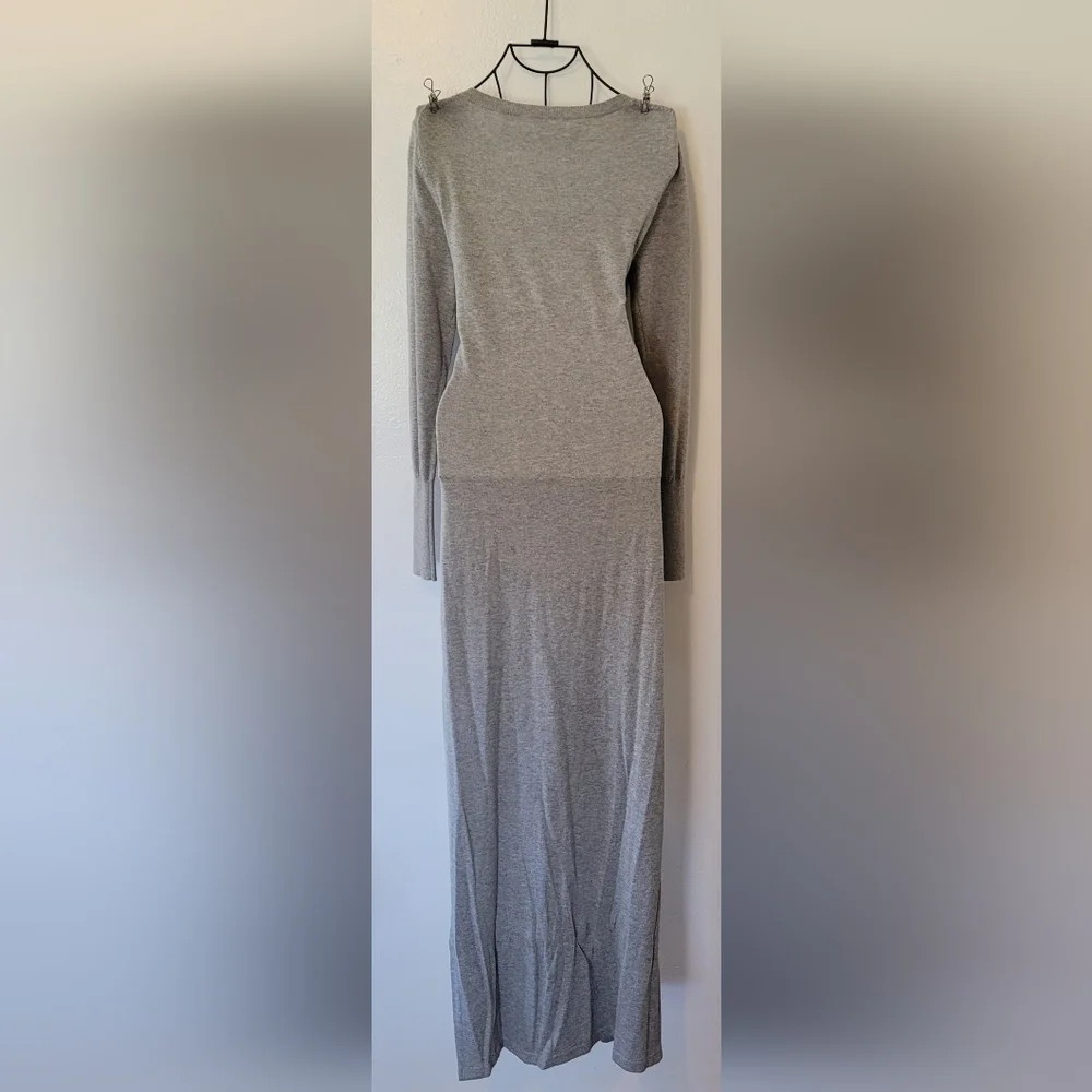 Vintage Oasis Grey Maxi Sweater Dress​​​ - Picture 3 of 5